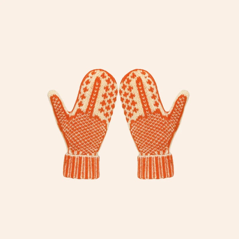🎅 The "Naughty List" Mittens | Cozy Knit with a Hidden Attitude 🖕✨