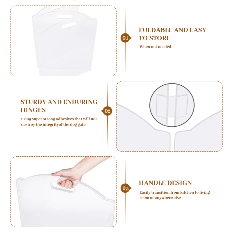 🛡️Transparentes Acryl-Haustiergitter