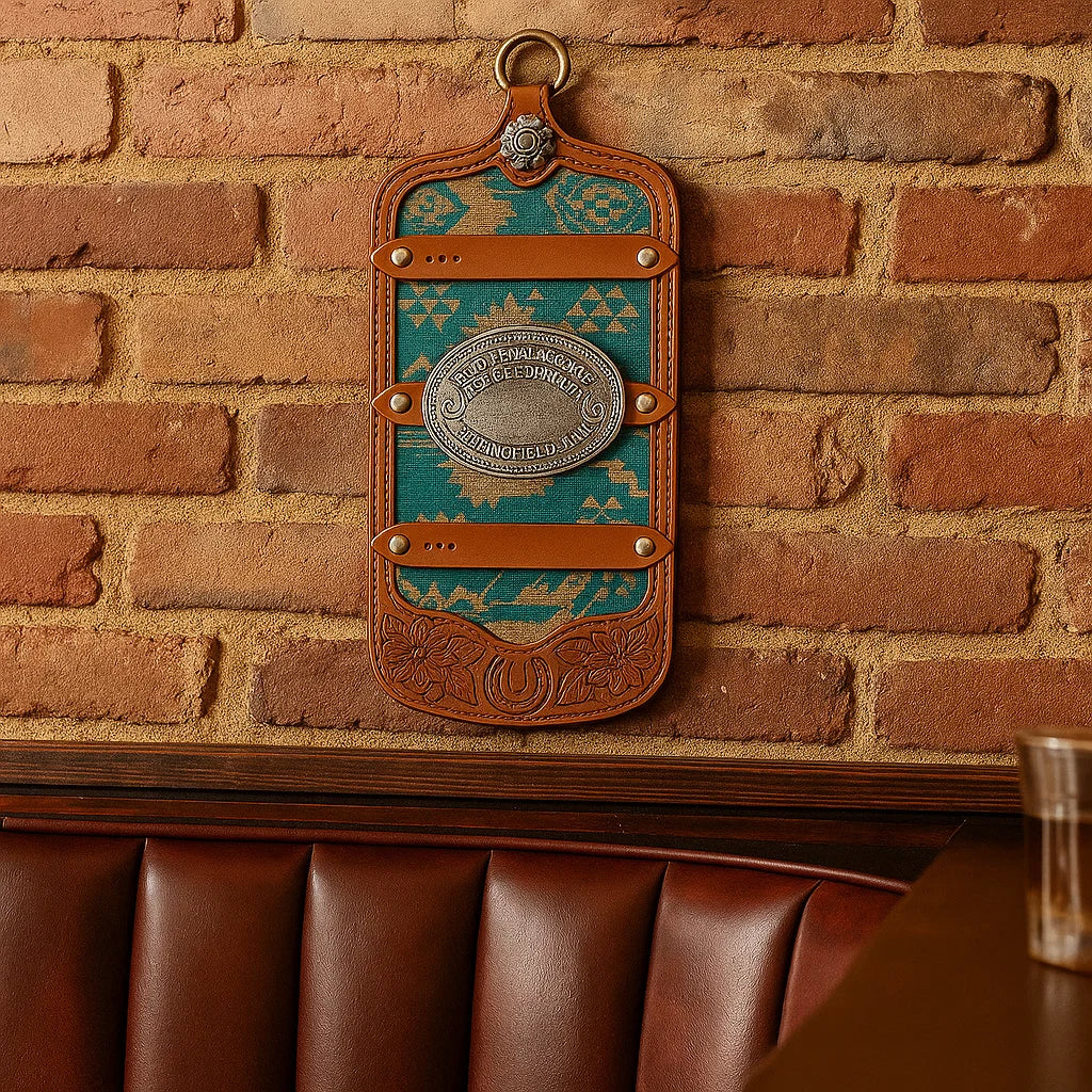 Cowhide Buckle Holder