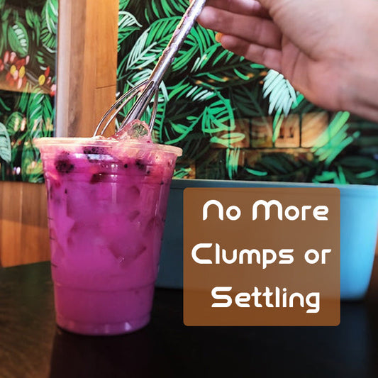 🍹 [2-in-1-Innovation] Der Whisk Straw | Schlürfen, umrühren und jeden Tropfen genießen! ✨