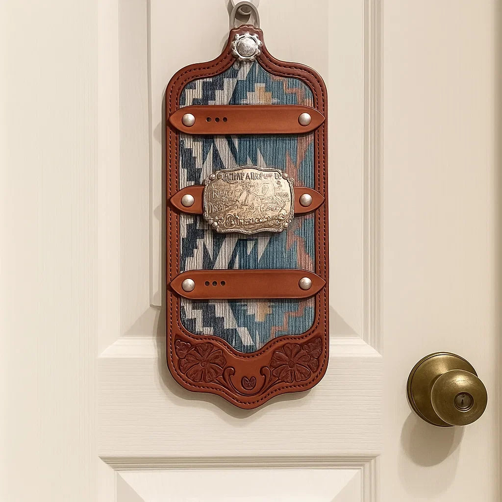 Cowhide Buckle Holder