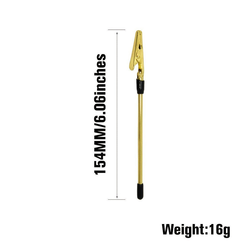 Schmuck-Anwendungs-Alligatorclip: Einfache Einhandbedienung für Halsketten & Armbänder