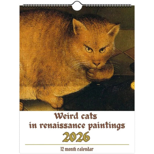 🎨 Lernen Sie die seltsamen Katzen in den Gemälden der Renaissance kennen – Kalender 2026