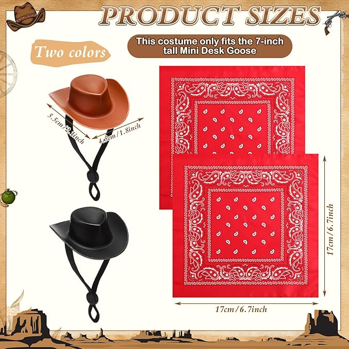 🏜️ Deluxe Mini Western Cowboy Gans Kostümset