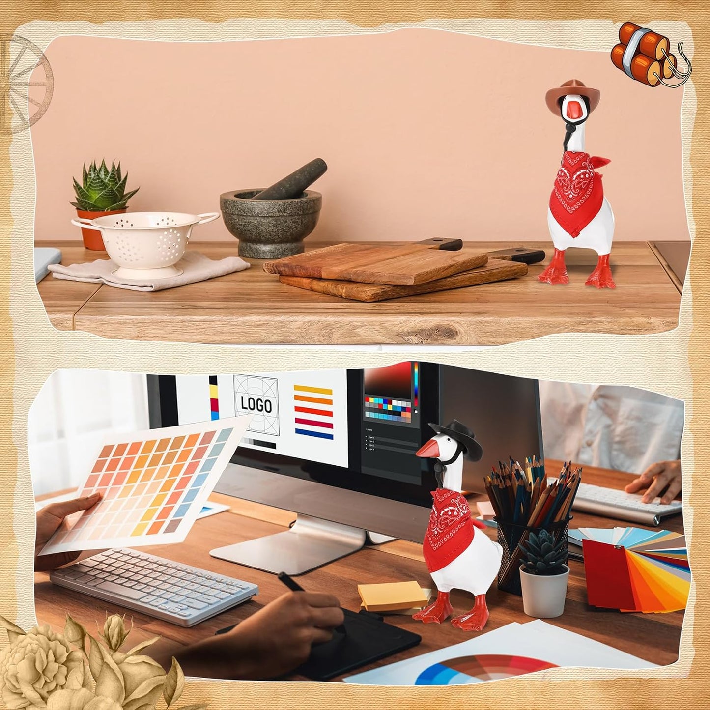 🏜️ Deluxe Mini Western Cowboy Gans Kostümset